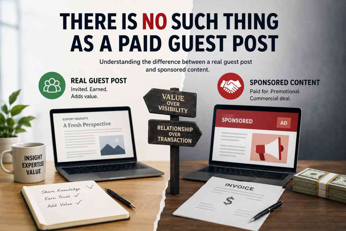 Paid Guest Post No Such Thing